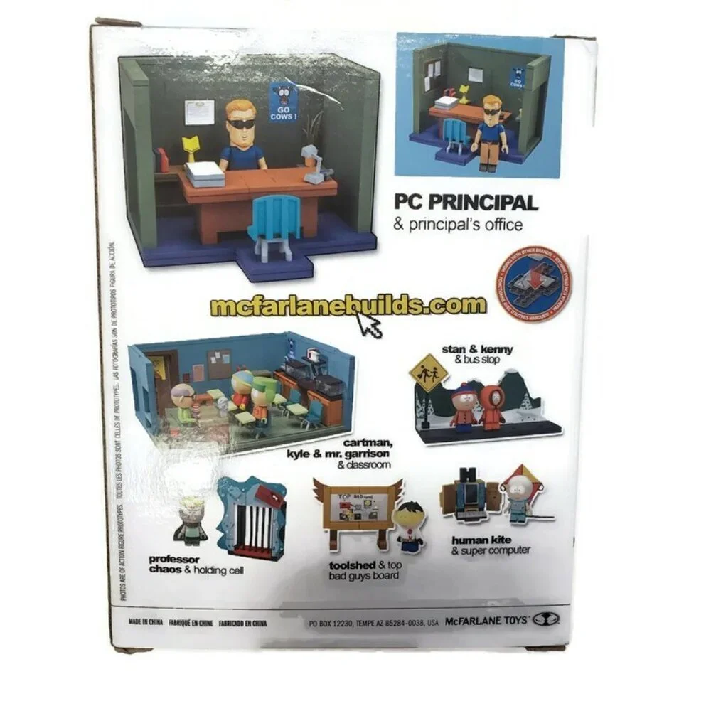 South Park Construction Sets PC Principal & Principals Office McFarlane 101 pcs